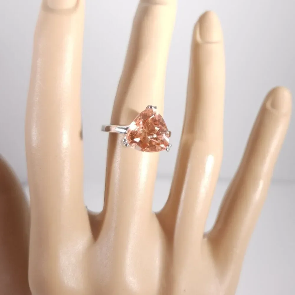 Morganique Triplet Quartz Ring Size 9